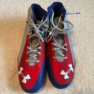 Under Armour size 15 E football cleats